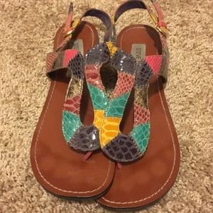 Steve Madden colorful sandals